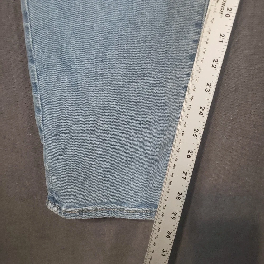 Gap Slim Fit Jeans Mens 40x30 Light Wash Stretch Denim Pants